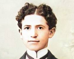תמונה של בןגוריון הצעיר בארץ ישראל
