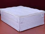 Gel memory foam mattress topper 