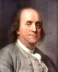 In 1776, in the St. James Chronicle, English citizen Benjamin Franklin, originally from Pennsylvania, published his &quot;Letter to the English Speaking Peoples ... - franklin2color80