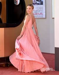 Sydney Sweeney Pink Formal Dress "Once Upon A Time In Hollywood" Premiere - Product from LizDress