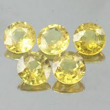 ผลการค้นหารูปภาพสำหรับ บุษราคัม-Yellow Sapphire