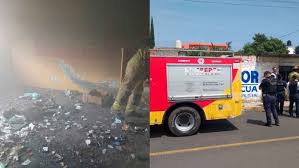 Se registra incendio en domicilio abandonado de la colonia Ejidal Tres Puentes, en Morelia