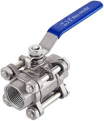 3-Way Ball Valve, Connector Pipe Ball Valve, Stainless Steel ...