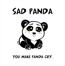 Résultat de recherche d'images pour "sad panda"