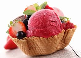 Resultado de imagen de helados de fruta