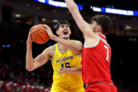 Facing former UCLA team 'just another game' for Michigan's Aday Mara