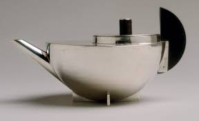 Image result for geometric tour de force of Marianne Brandt's teapot