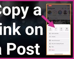 Image of Copying Instagram Post Link