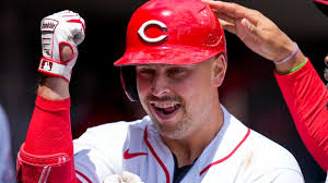 Nathaniel Lowe during his time with the Cincinnati Reds
