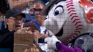 Tom Hanks and Mr. Met aka Wilson look to fix the Mets