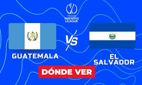 Guatemala vs. El Salvador EN VIVO. Partido de la jornada 2 Concacaf Nations League 2026