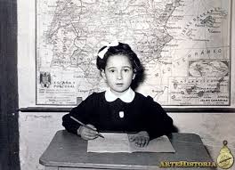 Resultado de imagen de escuela en el franquismo