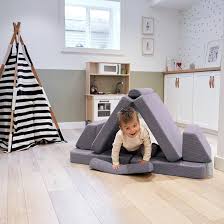 Amazon.com: ZICOTO Modular Kids Play Couch for Fun Play Time or Comfy Lounging - The Perfect Toddler Sofa to Boost Creativity and Easily Build Magical Forts and More in Your Playroom/Nursery :