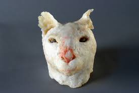 Published May 31, 2012 at 3500 × 2327 in Jan Harrison, Cat With Raw Nose ... - Jan-Harrison-Cat-With-Raw-Nose-sculpture-2006