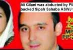 by Mahpara Qalandar: The latest acts of Islamofascist violence staged by the LeJ/ASWJ aka Taliban is the abduction of Ali Haider Gillani. - ali-haider-469x213-145x100