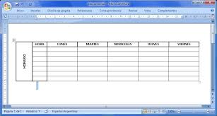 Resultado de imagen para insertar tablas en word