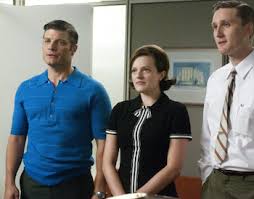 Image result for mad men roger peggy