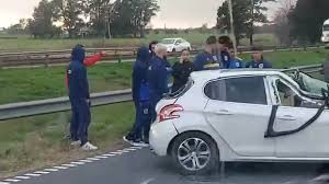 Kevin Gutiérrez, jugador de Rosario Central, sufre accidente automovilístico - Imagen principal del artículo