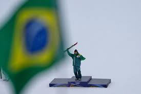 Lucas Pinheiro Braathen, victoire historique en slalom géant pour le Brésil dans les Jeux d'hiver 2026