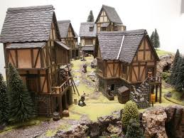 Résultat de recherche d'images pour "medieval village"