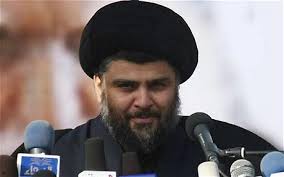 Radical Iraqi Shiite cleric Moqtada al-Sadr addresses followers in his first speech after four years of self-imposed exile in Iran Photo: AFP - Moqtada_al-Sadr_1799430c
