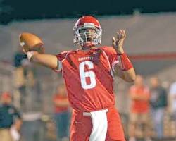 Image of Dak Prescott playing football at Haughton High School