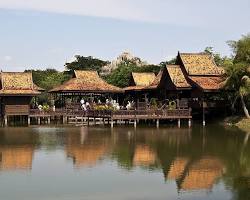 Image of Traditional Cambodian village