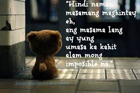 BROKEN HEARTED LOVE QUOTES TAGALOG image quotes at hippoquotes.com via Relatably.com