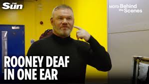 Wayne Rooney reveals he is deaf in one ear as BBC pundit gives sneak peek behind the scenes at Match of the Day