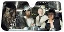 Star Wars Millennium Falcon Windshield Sunshade ThinkGeek