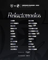 Vasco divulga boletim médico de Brenner e Cuesta, que estão fora do jogo contra o Botafogo, e os relacionados