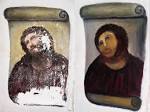 Jesus picture restoration ruined Sydney