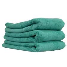 Workhorse Professional Grade Microfiber Towel For Car Wash 3 Pack, Green, 24x16 | Chemical Guys