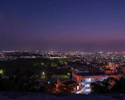 首里城からの夜景の画像