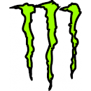 Monster energy griffe couleur - 1Stickers - Site de vente en