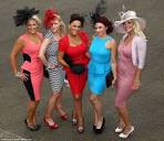 Grand National 20s Aintree Ladies Day sees racegoers put on a