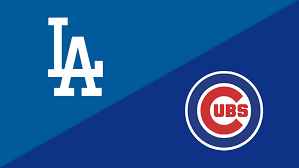 MLB baseball field representing Cubs Dodgers coverage