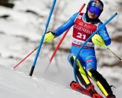 Immagine di fotografia Alex Vinatzer 4° posto Slalom Val d'Isère 2025