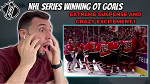 BASKETBALL FAN Reacts To NHL Series Winning Overtime Goals *ABSOLUTELY AMAZING MOMENTS!* (4doHREnFJw)