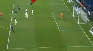 The football world is talking about Dembele's lob goal.