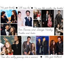 Ben Barnes and Georgie Henley - Brother and Sister - Polyvore via Relatably.com