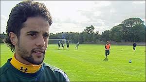 Hibernian forward Merouane Zemmama talks to BBC Scotland&#39;s Brian McLauchlin about the controversy surrounding his goal celebrations against Motherwell in ... - _46485385_merouane_zemmama_512