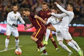 Image result for PIC OF MADRID VS ROMA