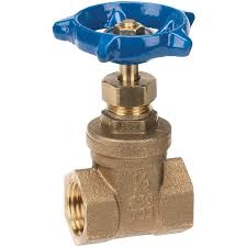 HOMEWERKS 2-1/2 in. FIP x 2-1/2 in. FIP Brass Gate Valve ...
