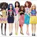 Barbie now curvy, tall and petite