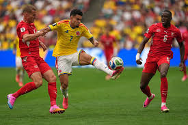 Suiza - Colombia en directo | Última hora del partido de octavos en vivo hoy