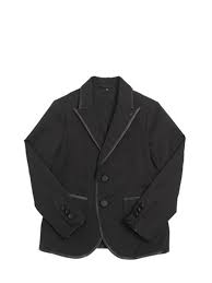 Risultati immagini per foto smoking in cotone armani junior