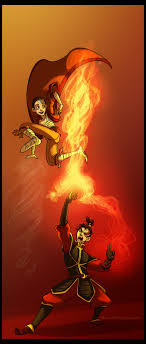 Aang vs Zuko by ~Lelenia on deviantART - Aang_vs_Zuko_by_Lelenia