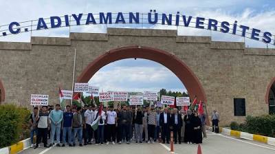 Adıyaman Üniversitesi öğrencilerinden Gazze'ye destek İhlas Haber Ajansı