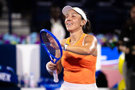 Jessica Pegula now 5-0 against Amanda Anisimova after working way back into Dubai semifinal